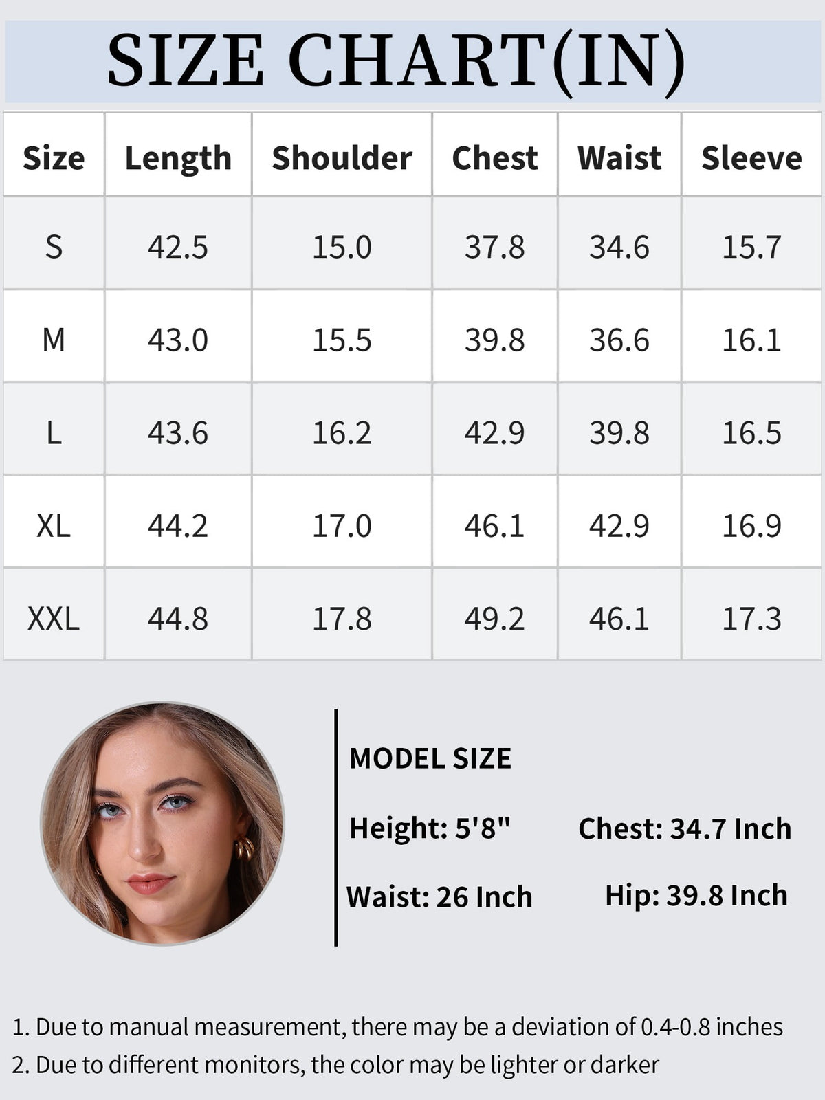 thumbnail image 6 of DARING DIVA Women's 3/4 Sleeve Button Down Collar Swing Tiered Dress M Light Blue, 6 of 7