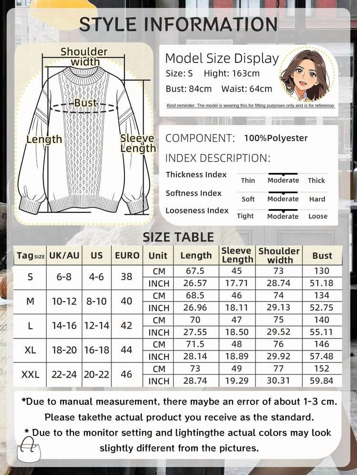 thumbnail image 7 of Burgundy Cable Knit Oversized Sweater Dress, 7 of 7