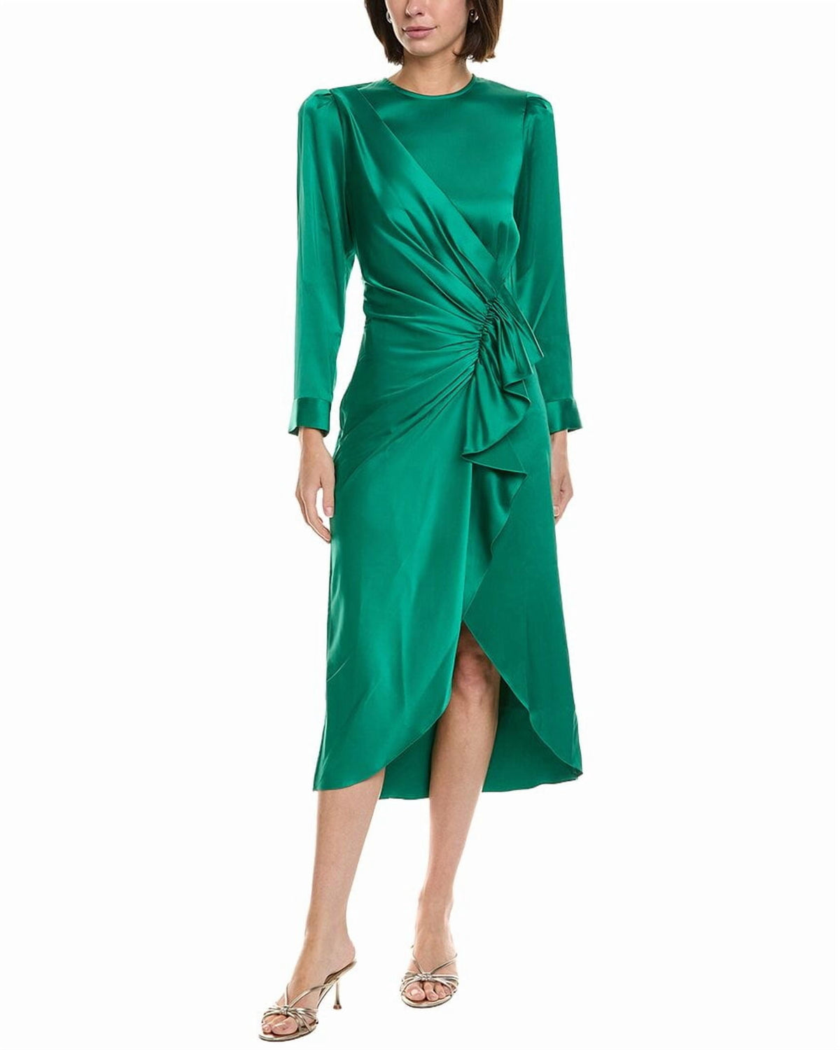 thumbnail image 3 of Sandro womens Maxi Dress, 34, Green, 3 of 4