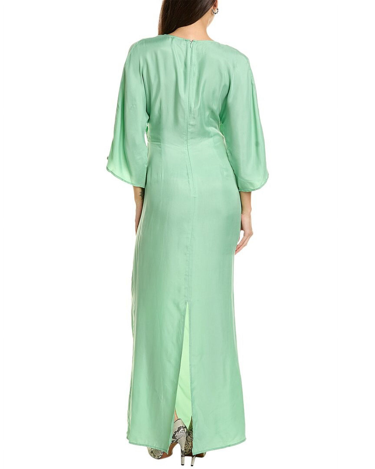 thumbnail image 2 of SUBOO womens Halley Maxi Dress, xs, Green, 2 of 4
