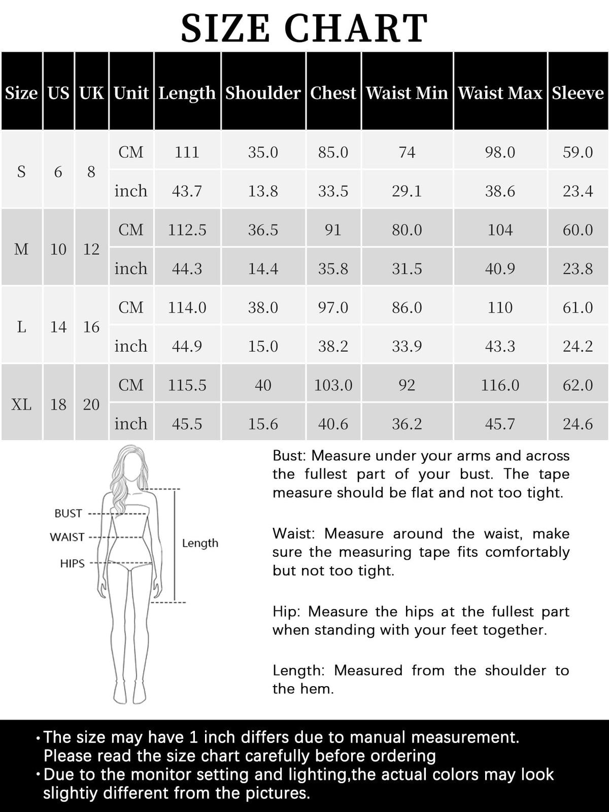 thumbnail image 6 of INSPIRE CHIC Women's Fall Dresses Long Sleeve Round Neck Tiered Casual Knit A-Line Midi Dress with Pockets S Black, 6 of 6
