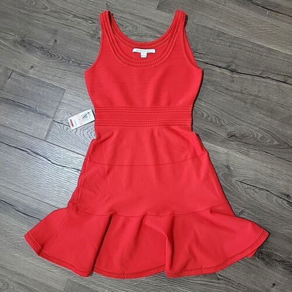 thumbnail image 1 of Diane Von Furstenberg Revolve Perry Dress Chilli Pepper Small Defective B4HP, 1 of 7