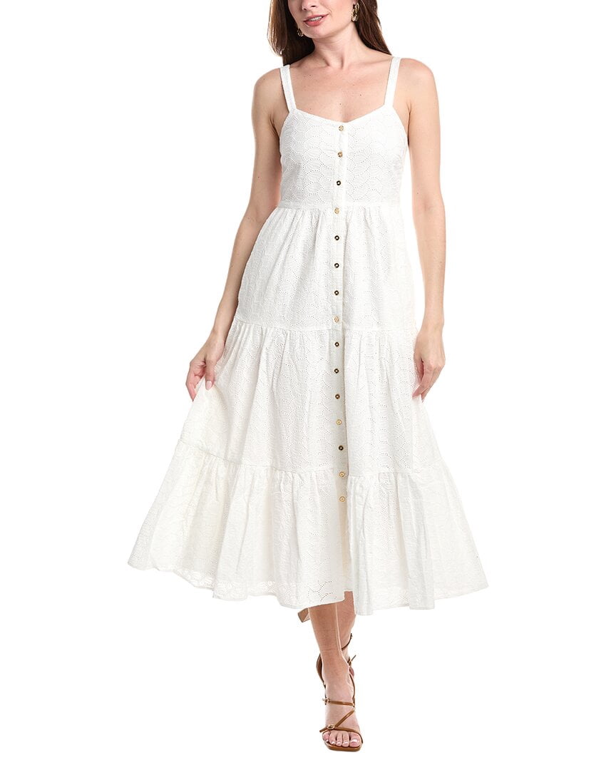 thumbnail image 1 of Duffield Lane womens Duxbury Maxi Dress, xs, White, 1 of 3