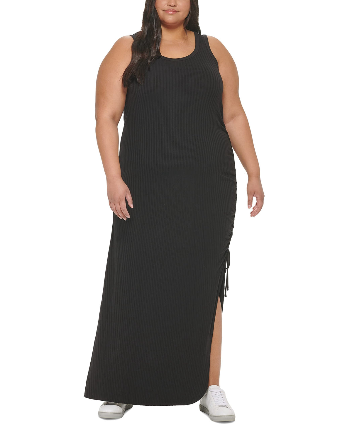 thumbnail image 1 of MSRP $90 Calvin Klein Jeans Womens Plus Size Cinched-Side Tank Dress Size 3X, 1 of 1