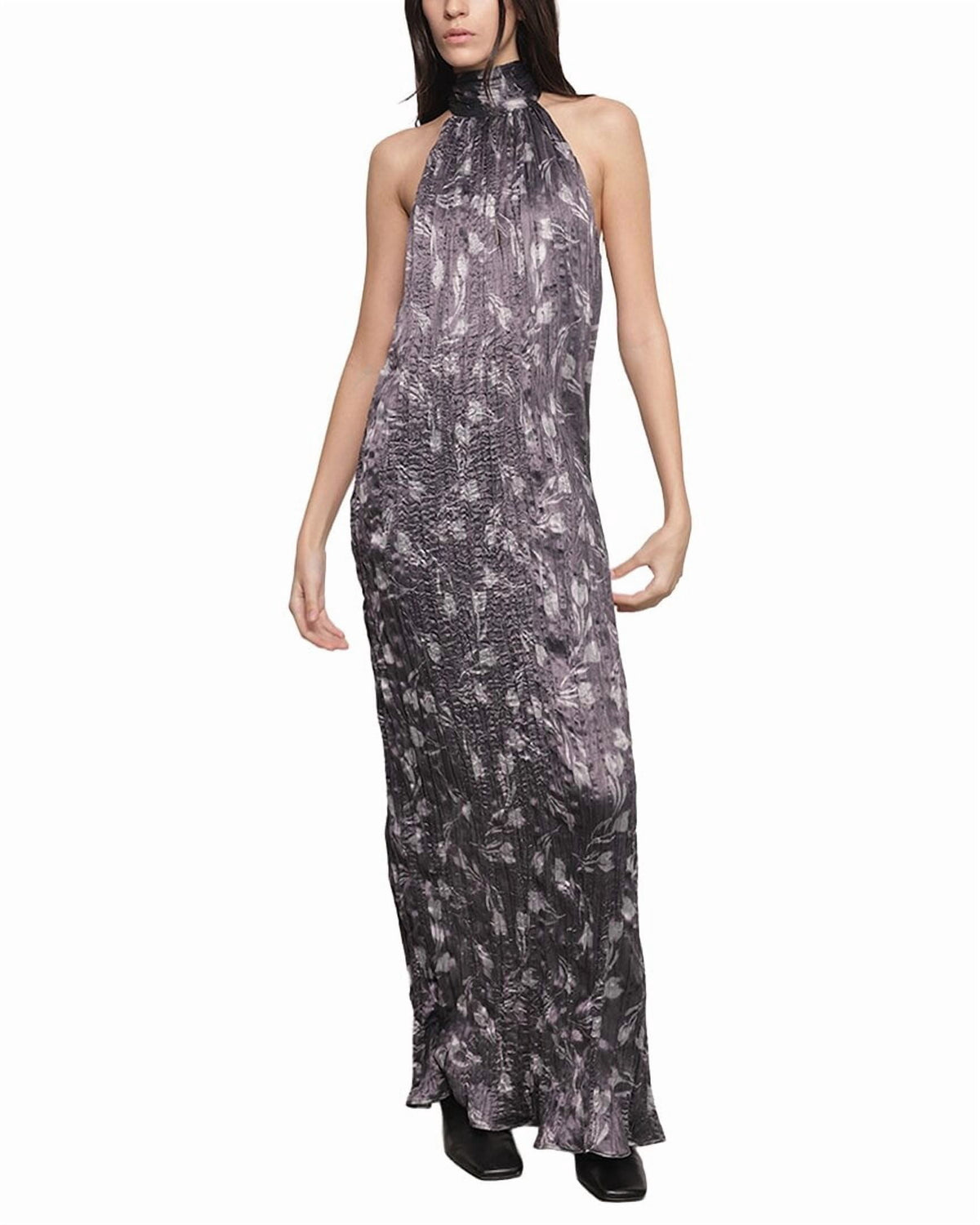 thumbnail image 1 of Sabina Musayev womens London Maxi Dress, s, Grey, 1 of 3