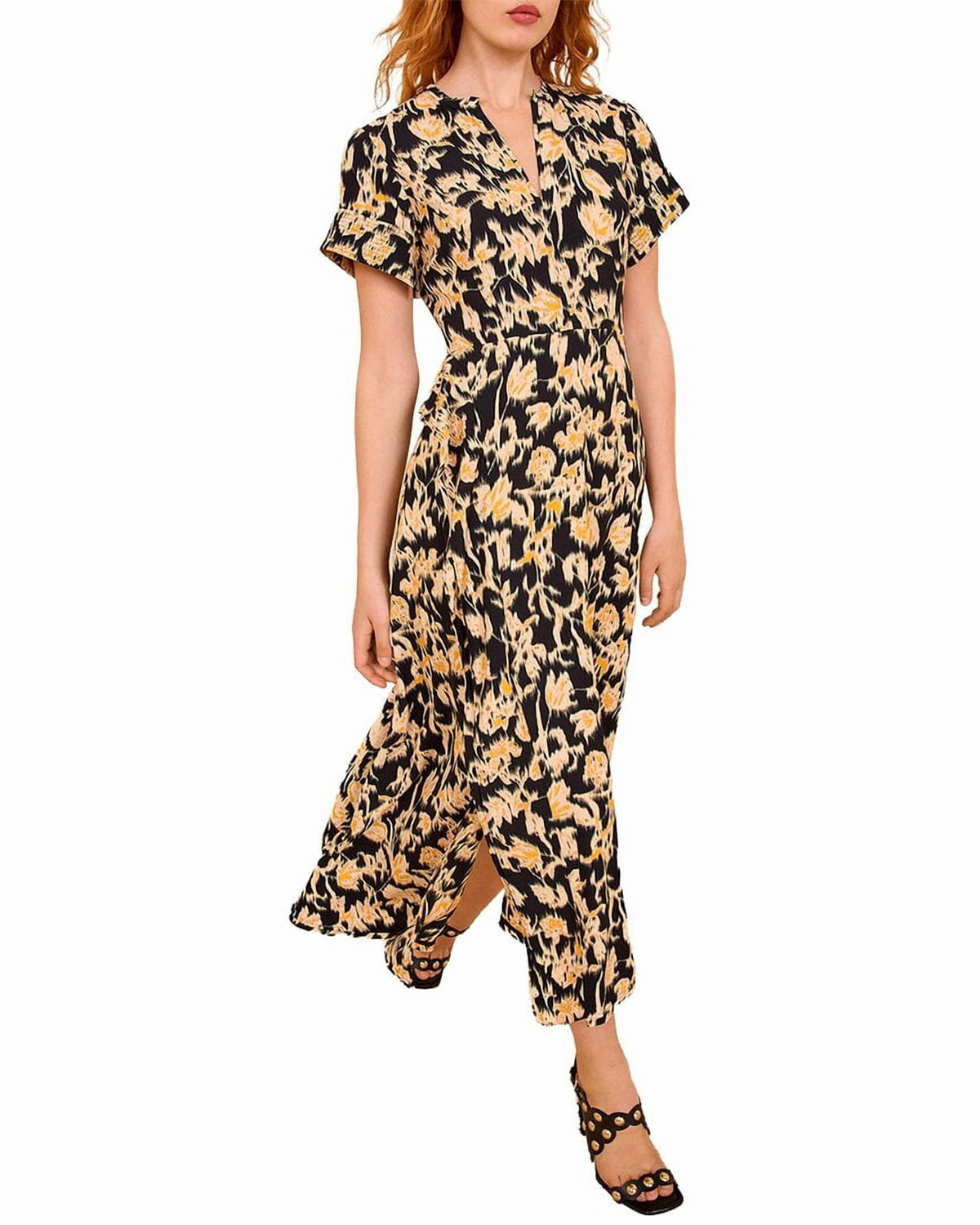 thumbnail image 1 of Ulla Johnson womens Nadya Midi Dress, 0, 1 of 4