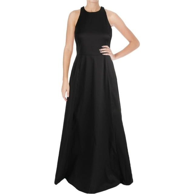 thumbnail image 1 of Vera Wang BLACK Women's Cut-Out Sleeveless Evening Dress, US 4, 1 of 4