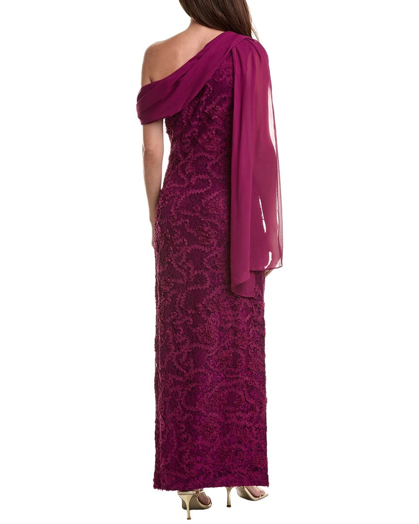 thumbnail image 2 of JS Collections womens Elodie Gown, 2, Purple, 2 of 3