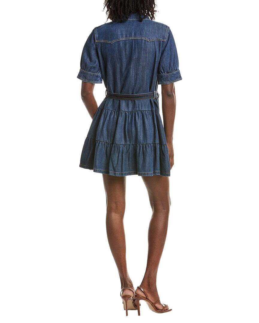 thumbnail image 2 of Cinq à Sept womens Ophelia Mini Dress, 8, Blue, 2 of 3